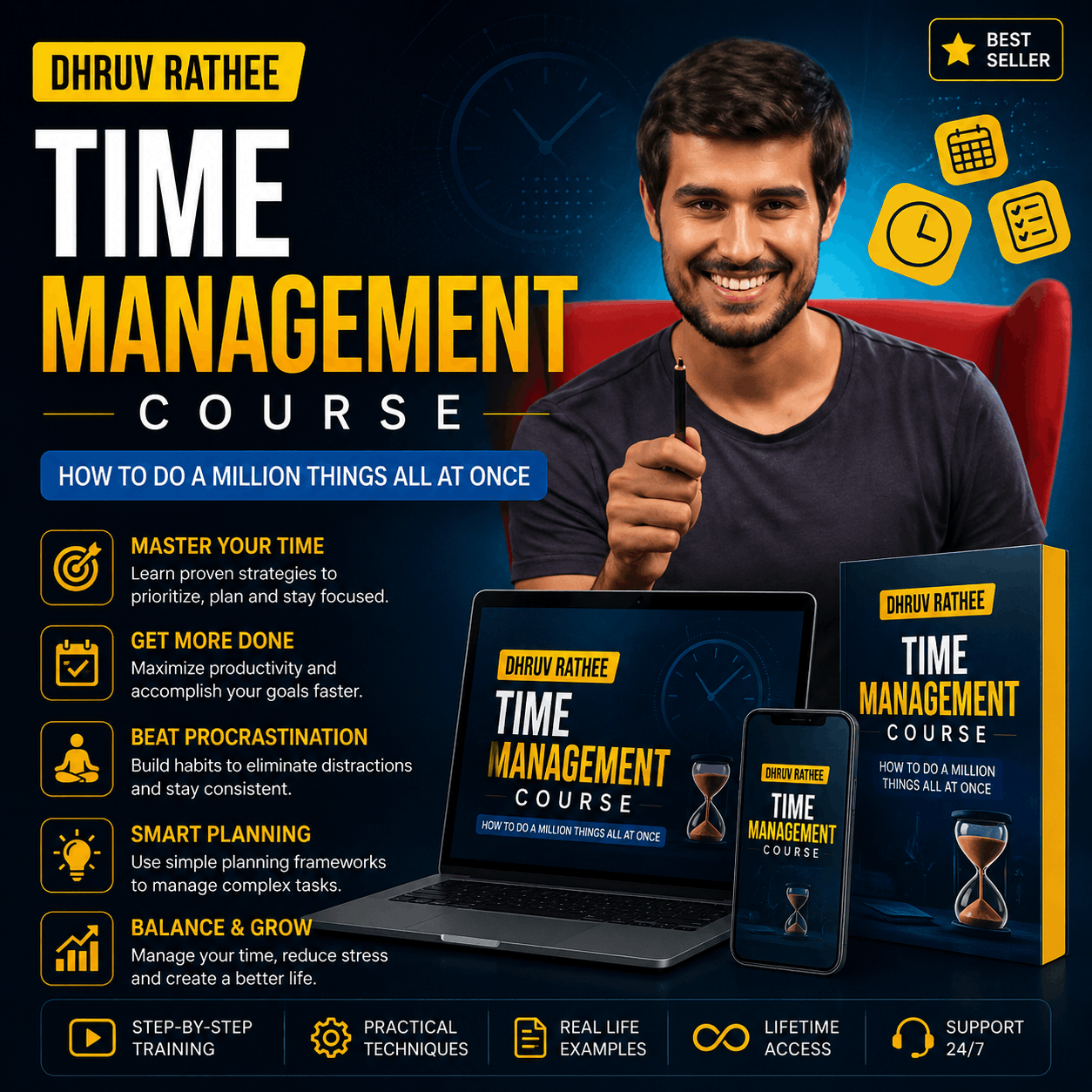 dhruv rathee time management course dhruv rathee time management course